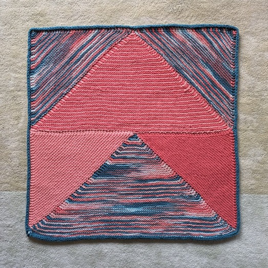 Quilted baby blanket